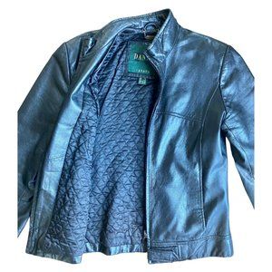 Women's Danier Genuine Leather Black Jacket